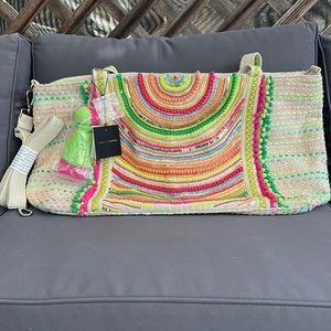 America & Beyond Embellished Tote